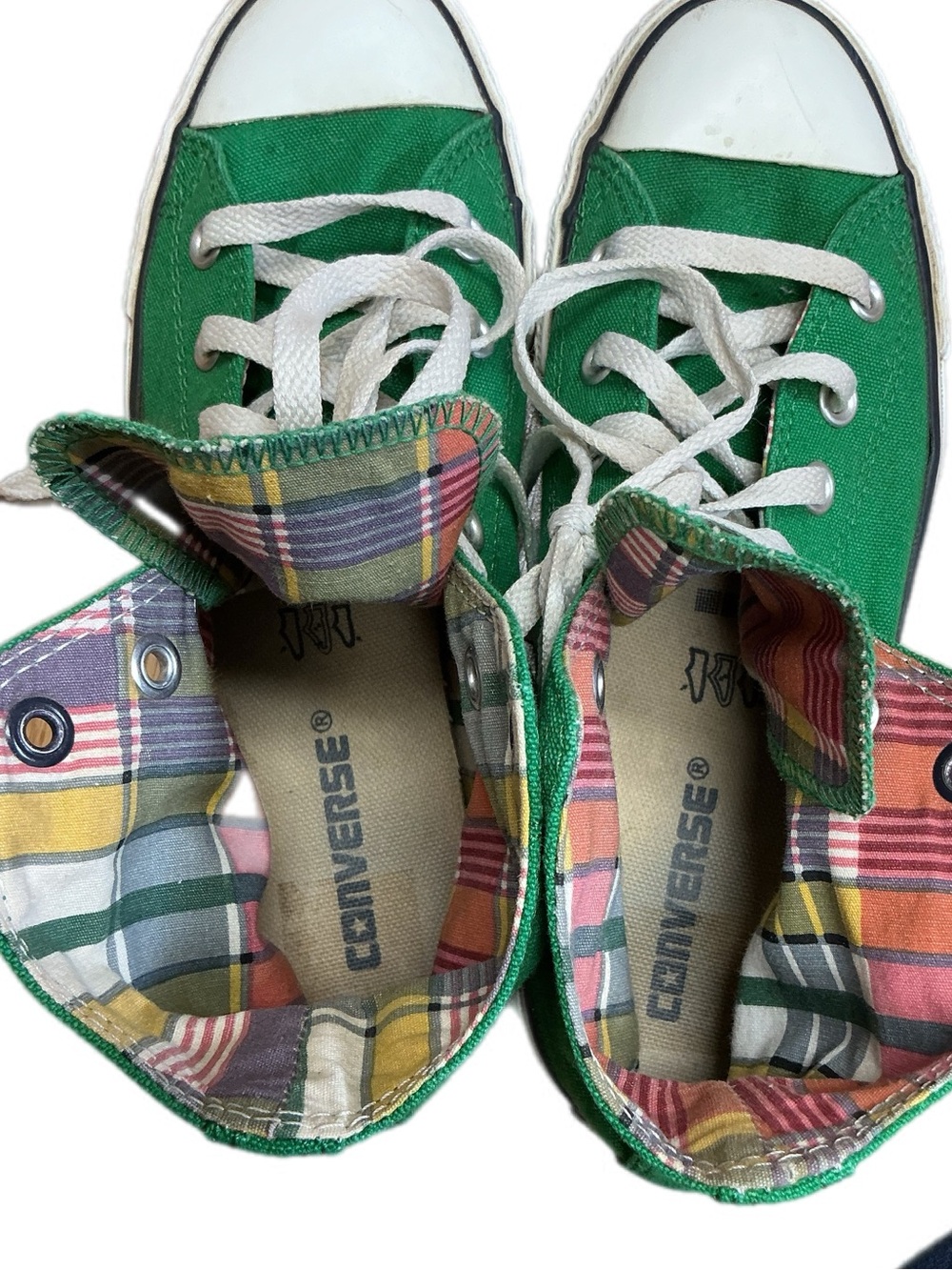 Converse Kelly green high top men's 6 women's 8 - Picture 13 of 13